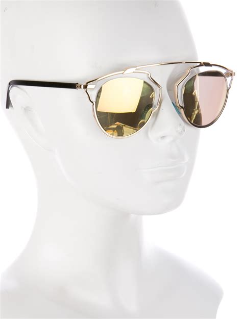 dior so real gold sunglasses|Dior so real sunglasses silver.